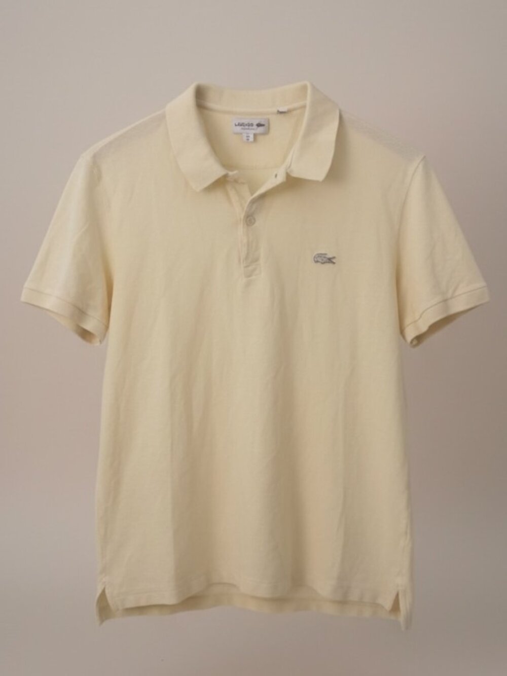 Lacoste PH2062 Regular Fit Polo Shirt Light Yellow – Size L (FR 5)